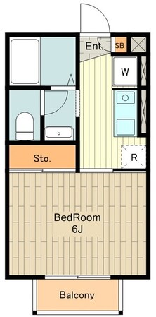 デザインコートの物件間取画像